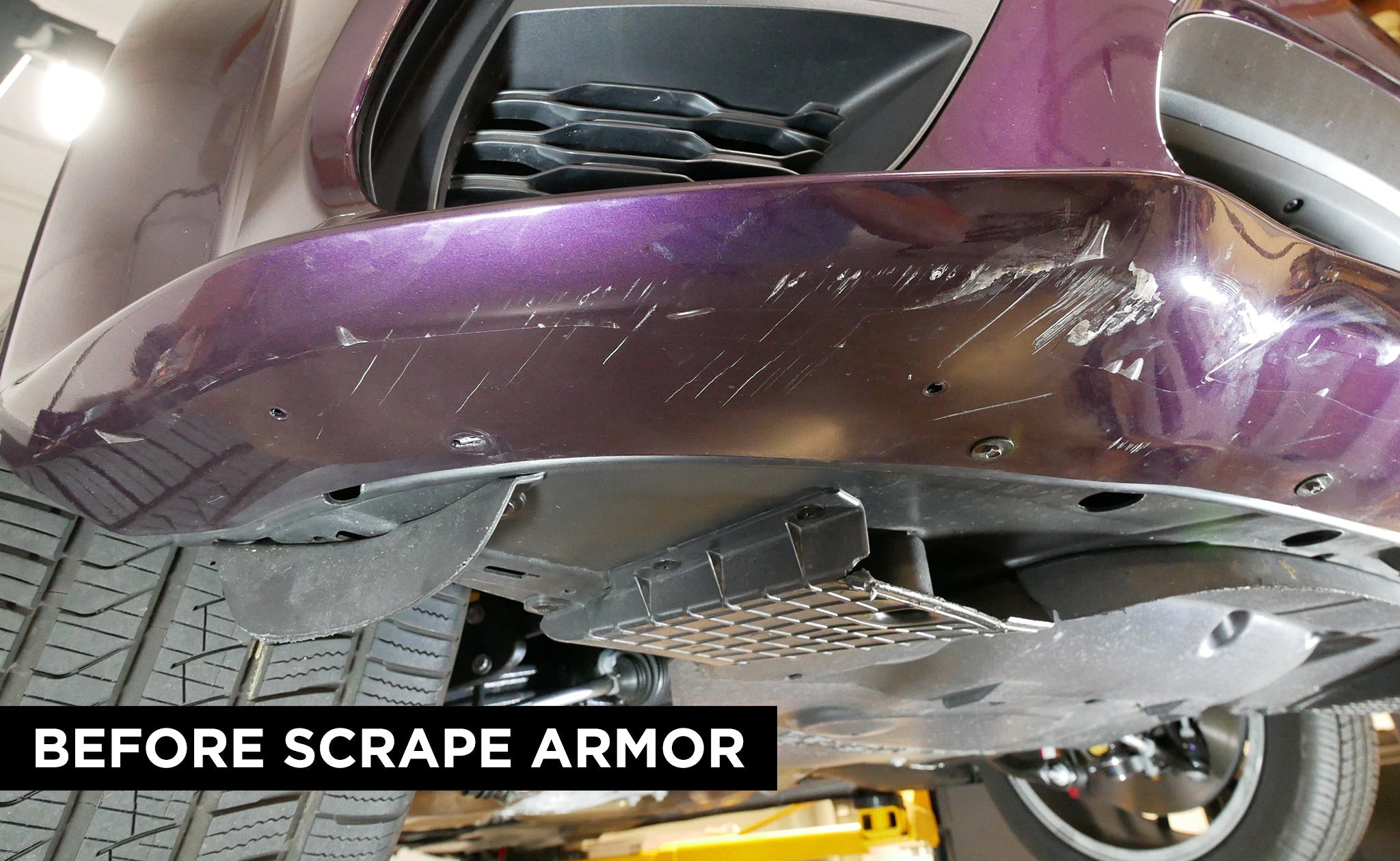 Dodge Charger Widebody Scrape Armor Bumper Protection Scat Pack Hellcat