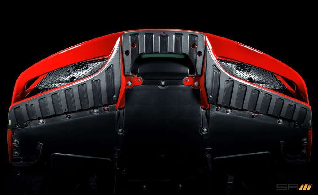 Ferrari 488 Bumper Protection Scrape Armor Skid Plate
