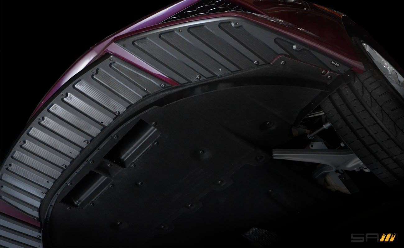 Lamborghini Huracan Scrape Armor Bumper Protection Skid Plate