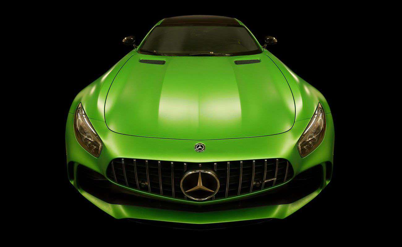 Scrape Armor Bumper Protection - Mercedes-Benz GT-R Coupe 2017