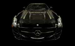 Scrape Armor Bumper Protection - Mercedes-Benz SLS AMG GT Final Edition Coupe 2014-2015