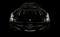 Scrape Armor Bumper Protection - Mercedes-Benz SLS AMG Coupe 2009-2014