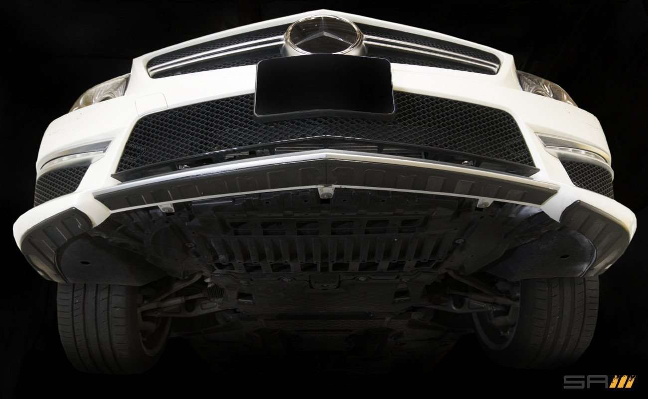 Mercedes SL63 Scrape Armor Bumper Protection