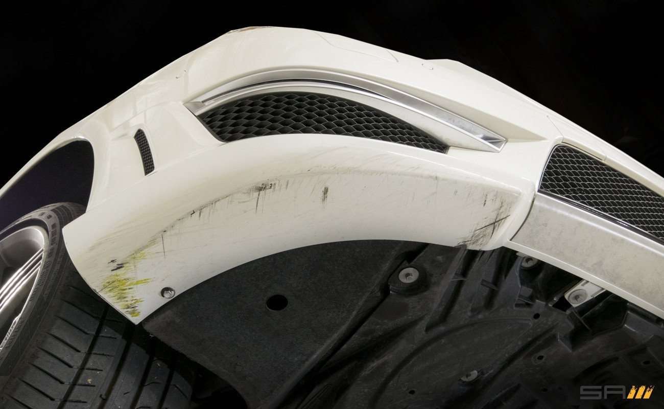 Scrape Armor Bumper Protection - Mercedes-Benz SL63 2013-2016